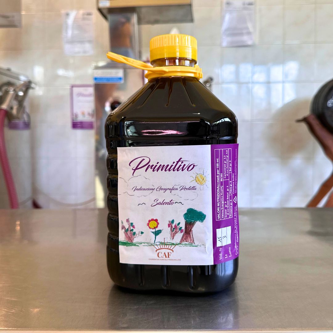 Vino Primitivo Sfuso