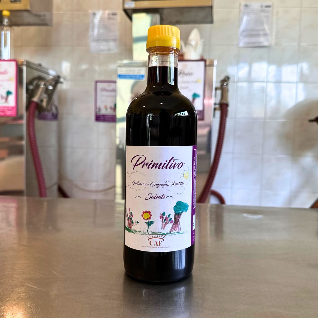 Vino Primitivo Sfuso