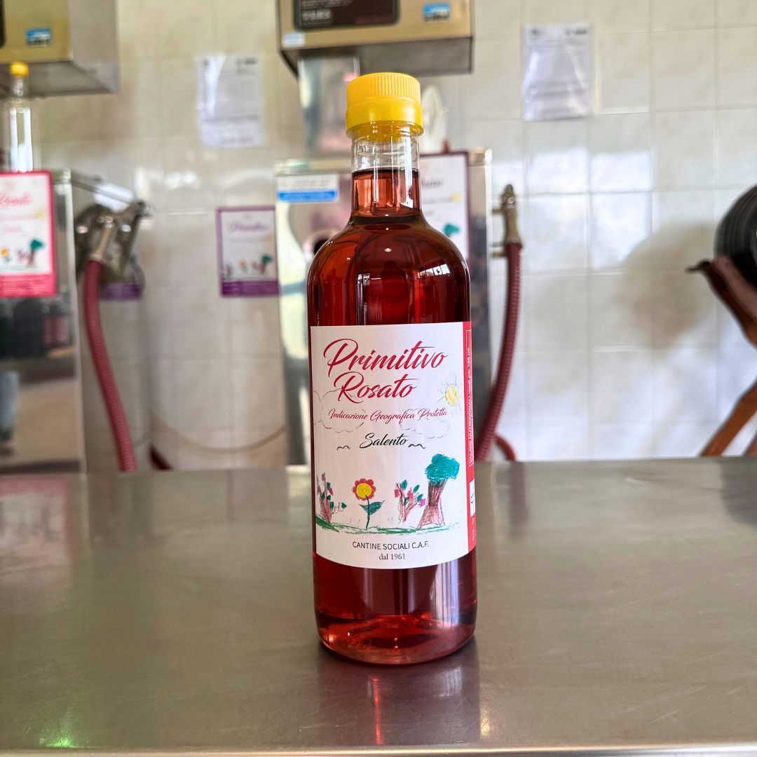 Vino Primitivo Rosato Sfuso