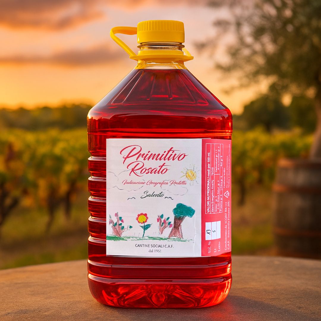 Vino Primitivo Rosato Sfuso